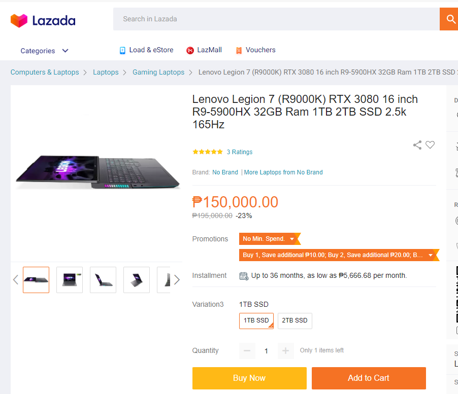 Lenovo Legion 7